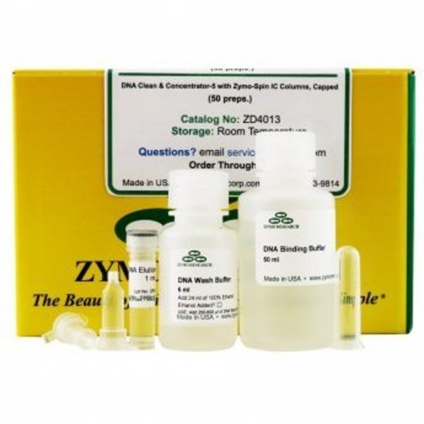 Zymo Research DNA Clean & Concentrator-5 (50 Preps) w/ Zymo-Spin IC Columns (Capped) ZD4013